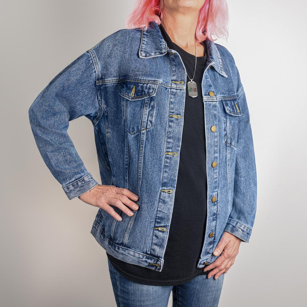 What A Friend We Have In Jesus Denim Jacket