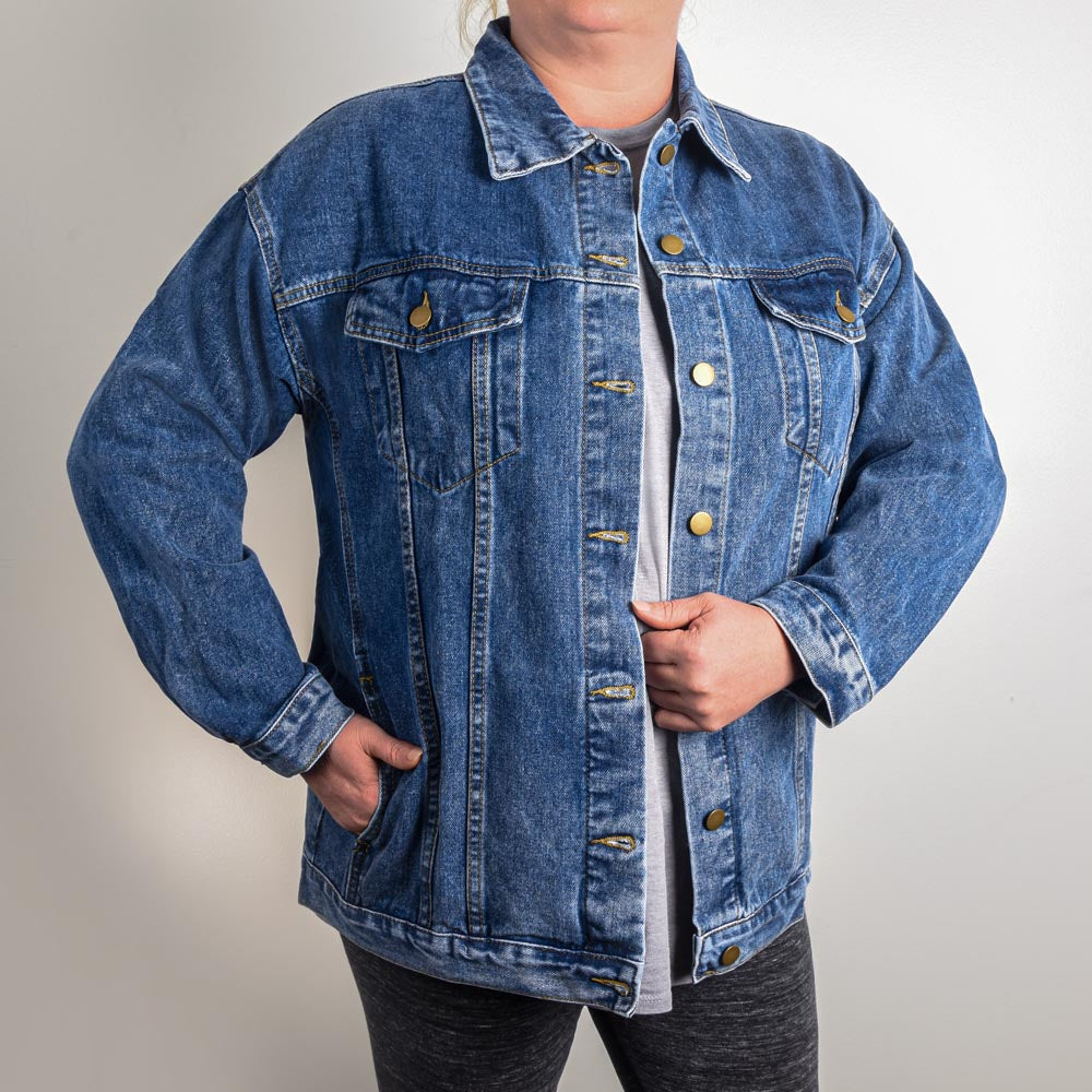 What A Friend We Have In Jesus Denim Jacket
