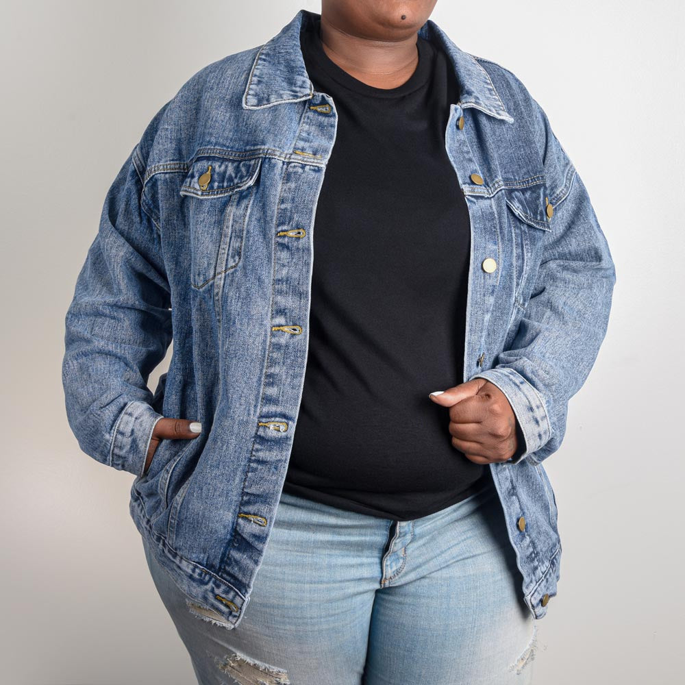What A Friend We Have In Jesus Denim Jacket