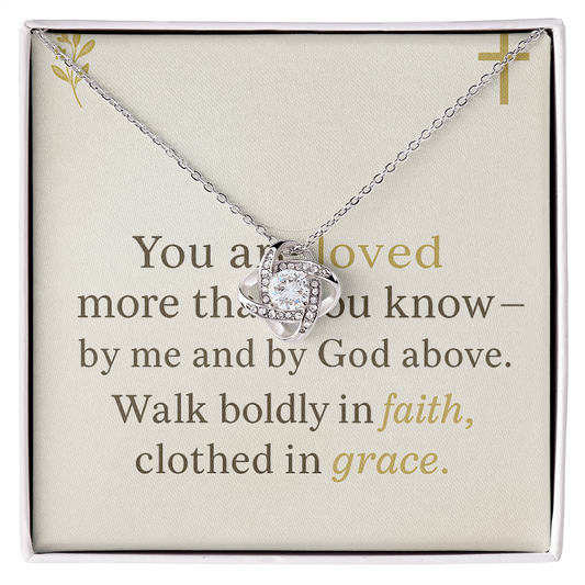 You Are Loved Christian Necklace