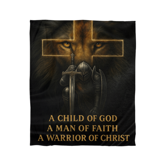 Warrior of Christ Blanket